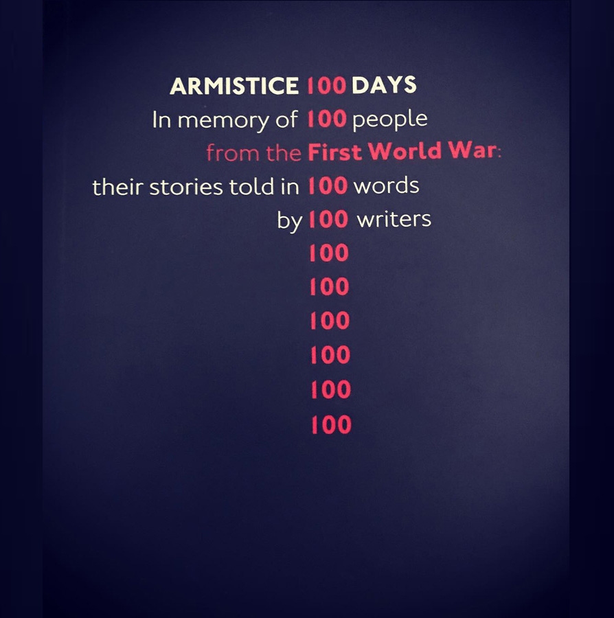 Armistice 100 Days Cover